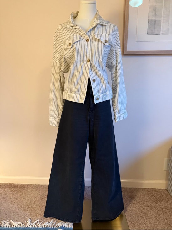 Other Jackets & Blazers - Women's Pinstripe Casual Jacket 100% Cotton